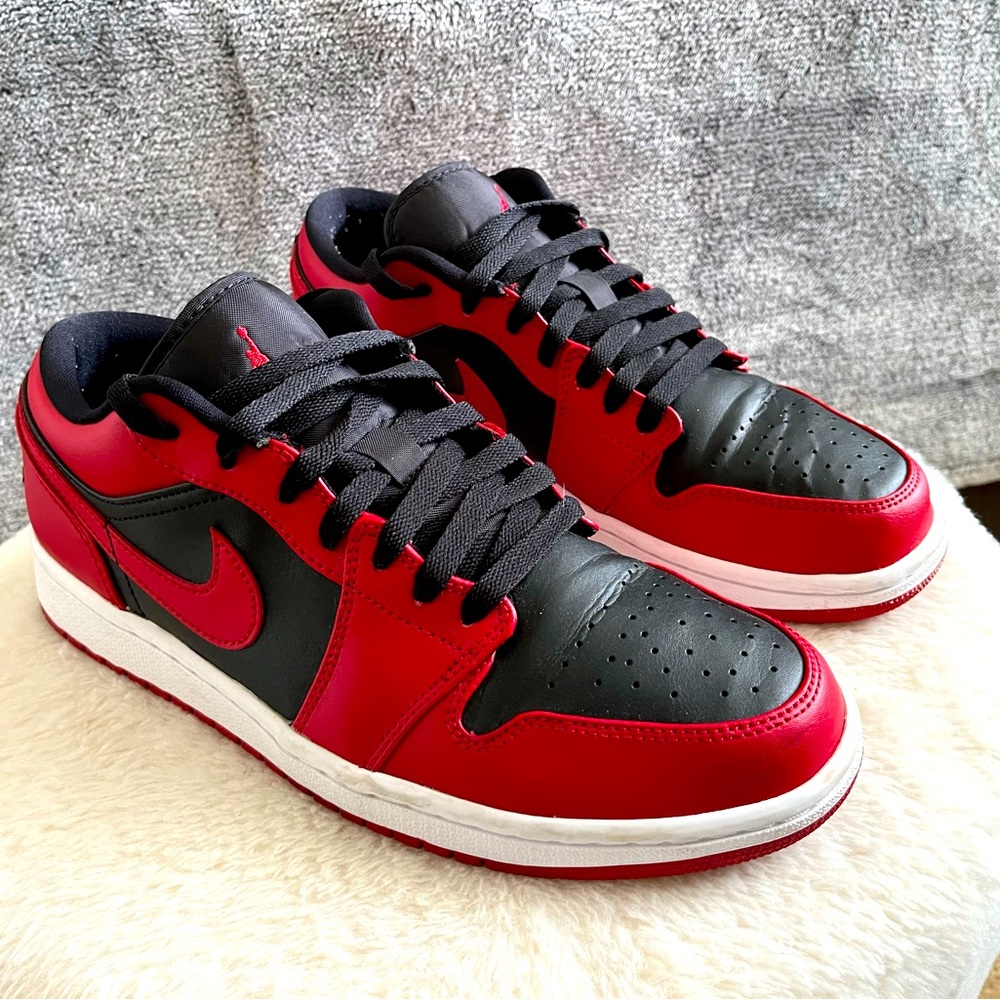 Air Jordan 1 Low Reverse Bred 9.5
